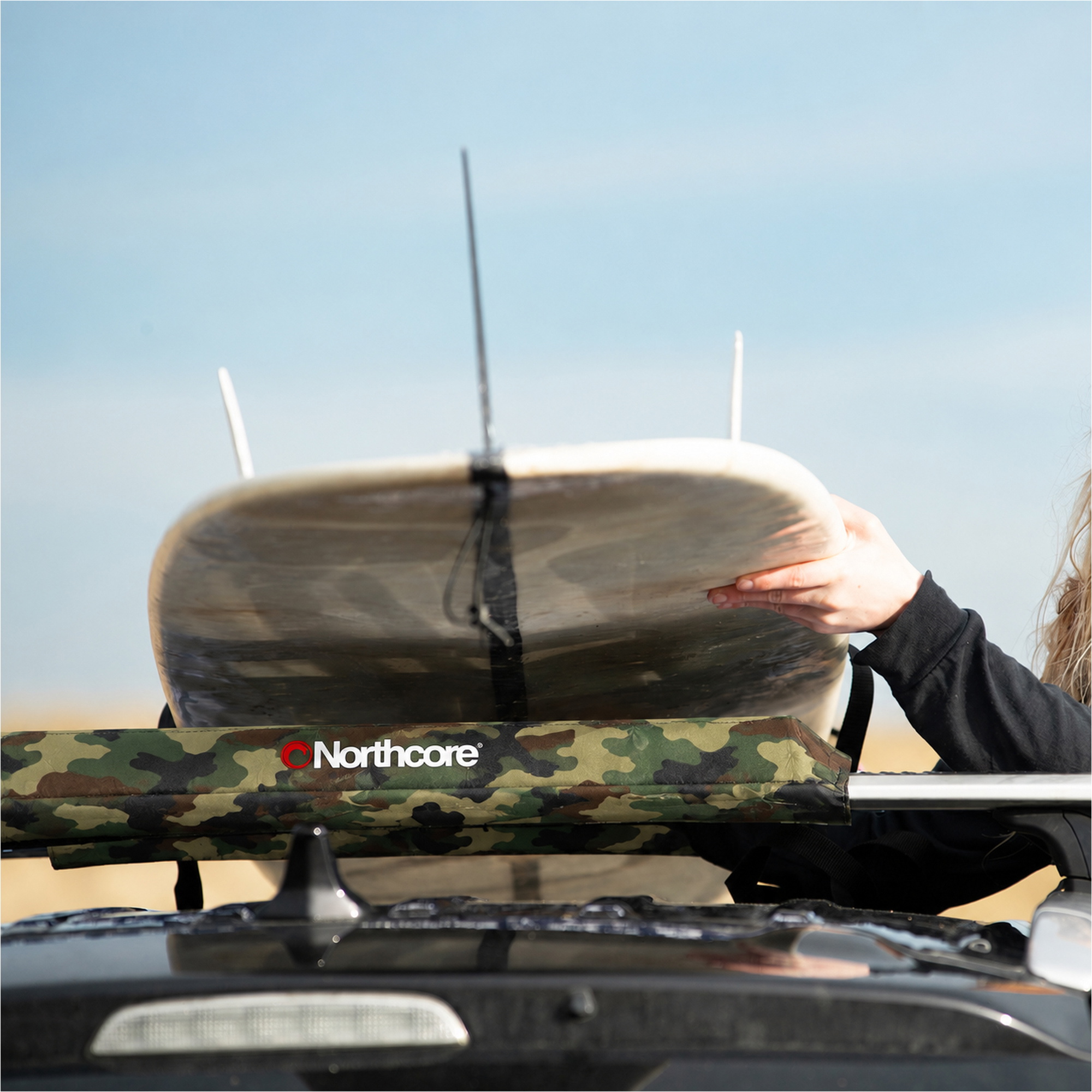 2026 Northcore Roof Rack Pads 43cm NOCO21 - Camo